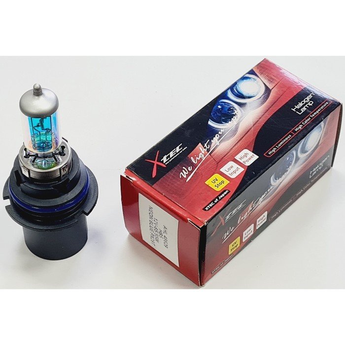 Лампа галогенная HB5 12 В, 65/55W, PX29t, Neon Blue, белый свет, голубой оттенок