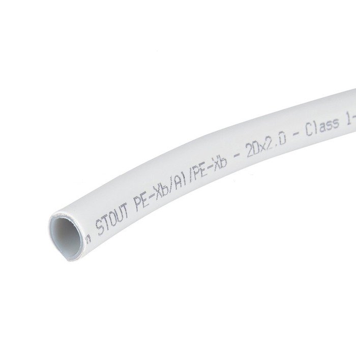 Труба металлопластиковая STOUT SPM-0001-102022, d= 20 х 2 мм, бухта 100 м