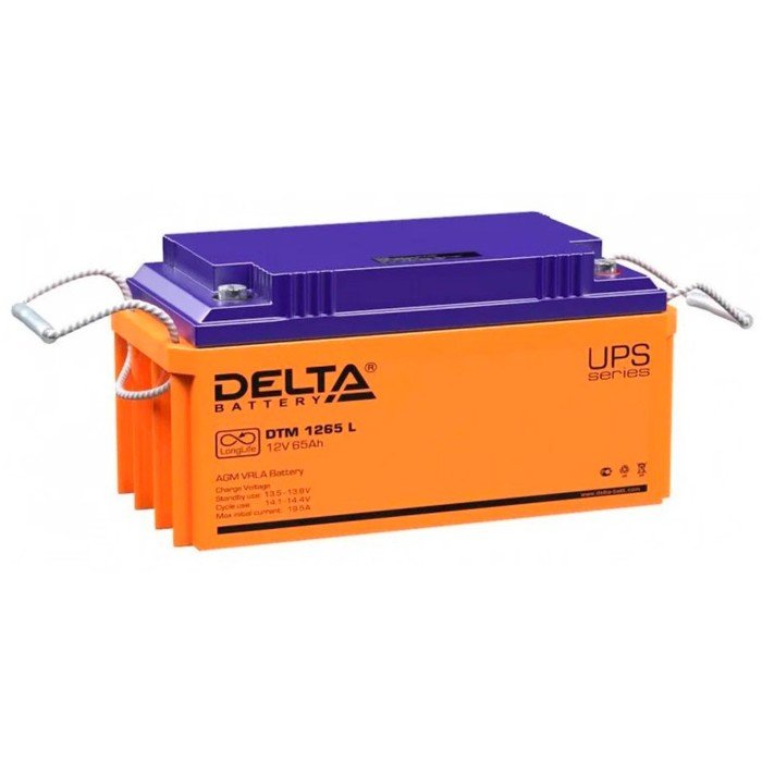 Батарея для ИБП Delta DTM 1265 L, 12 В, 65 Ач