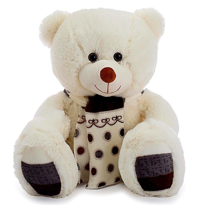Мягкая игрушка «Медведь Мартин», цвет молочный, 90 см