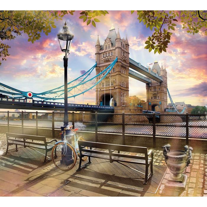 Фотообои "Тауэрский мост. Лондон" 6-А-604 (2 полотна), 300x270 см