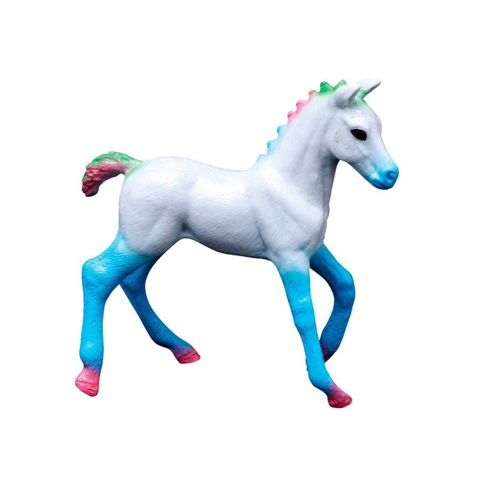 Фигурка «Мир фэнтези: голубой жеребёнок сказочной лошади»