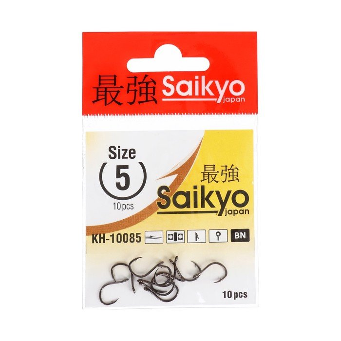 Крючки Saikyo KH-10085 Special Feeder BN № 5, 10 шт