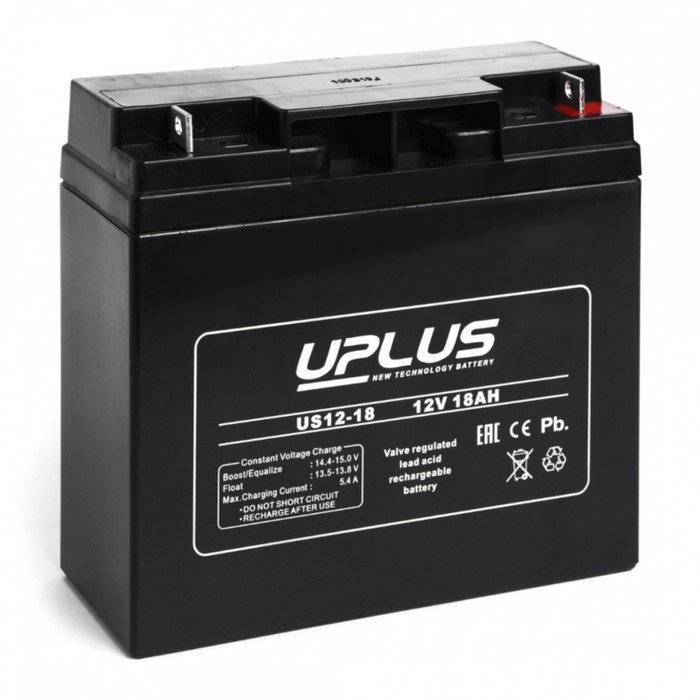 Аккумуляторная батарея UPLUS (Leoch) 18 Ач 12 Вольт US 12-18
