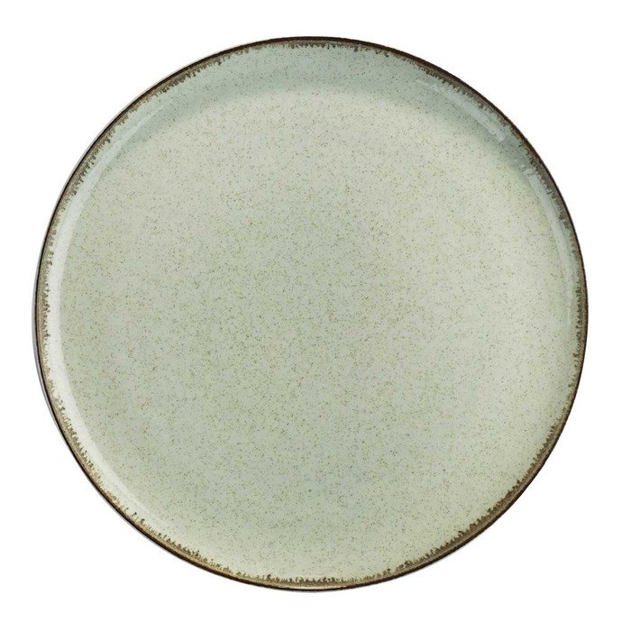 Тарелка десертная Kutahya Pearl Mood, зелёный