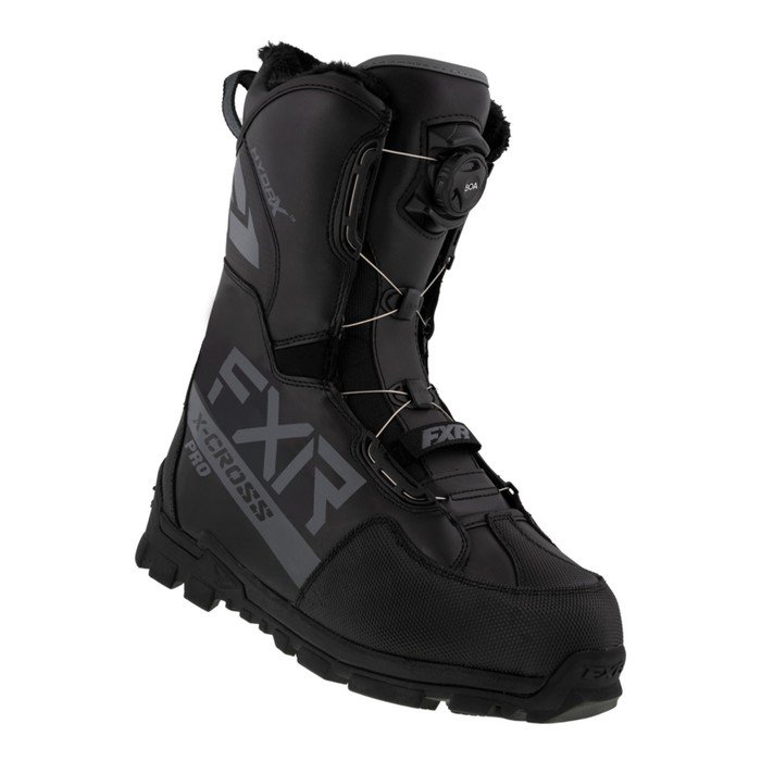 Ботинки FXR X-Cross Pro BOA, с утеплителем, размер 42, чёрные
