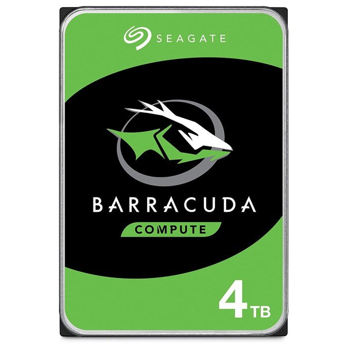 Жесткий диск Seagate SATA-III, 4Tb, ST4000DM004 Barracuda, 5400rpm, 256Mb, 3.5"