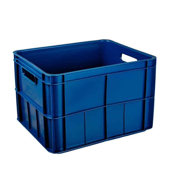 Ящик пластиковый, 303П, 42х34х28см, синий