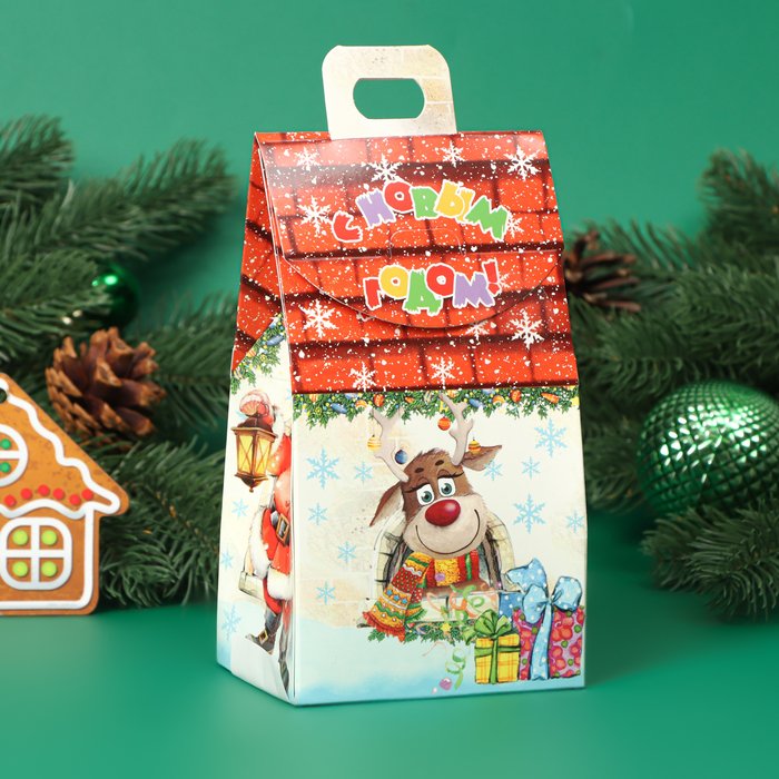 Конфеты шоколадные с кремовой начинкой «VivaChoco Рождественские истории», ассорти, 130 г