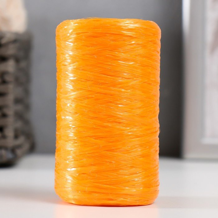 Пряжа для ручного вязания 100% полипропилен 200м/50гр. (39-золотая лиса)