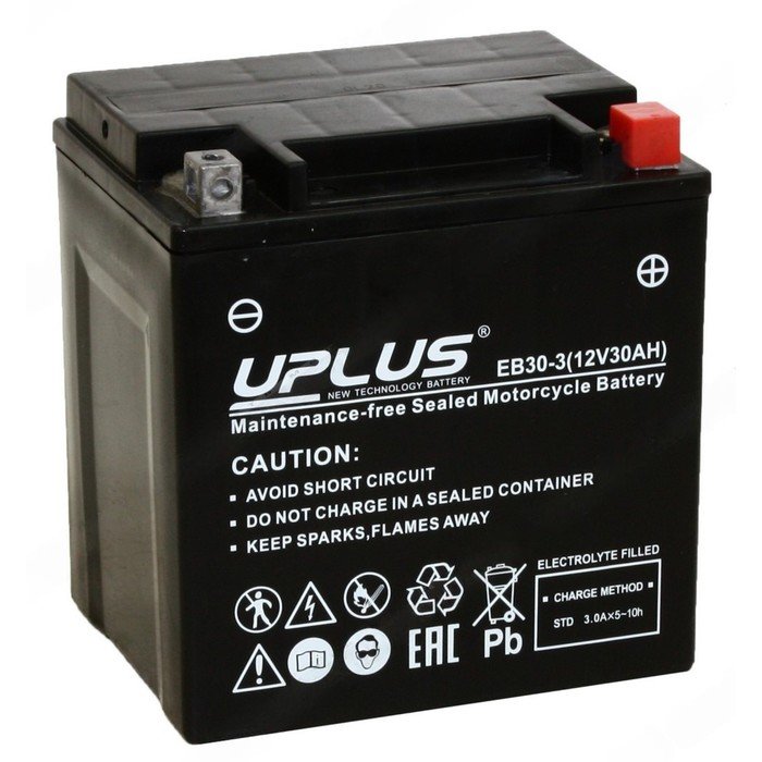 Аккумуляторная батарея UPLUS High Performance 30 Ач, обратная полярность