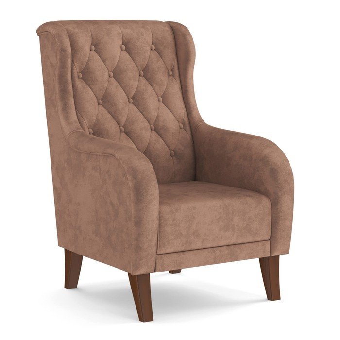 Кресло для отдыха «Амарант», велюр, цвет тенерифе корица