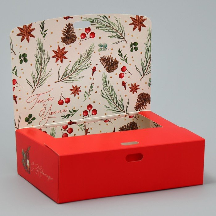 Коробка складная двухсторонняя «Счастья», 16.5 х 12.5 х 5 см
