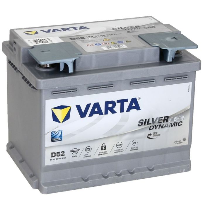 Varta d52 Silver Dynamic AGM. Varta d52 Silver Dynamic AGM 560 901 068. Аккумулятор варта 52 а/ч. Аккумулятор AGM Varta Silver Dynamic 60ah.