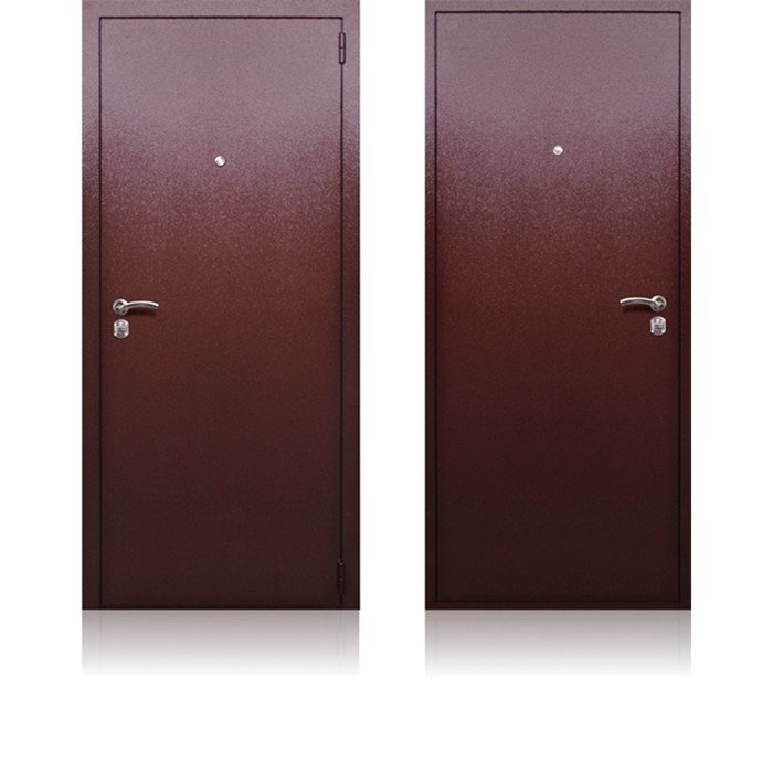 Входная дверь «Берлога СБ-3», 970 × 2050 мм, левая, цвет медный антик