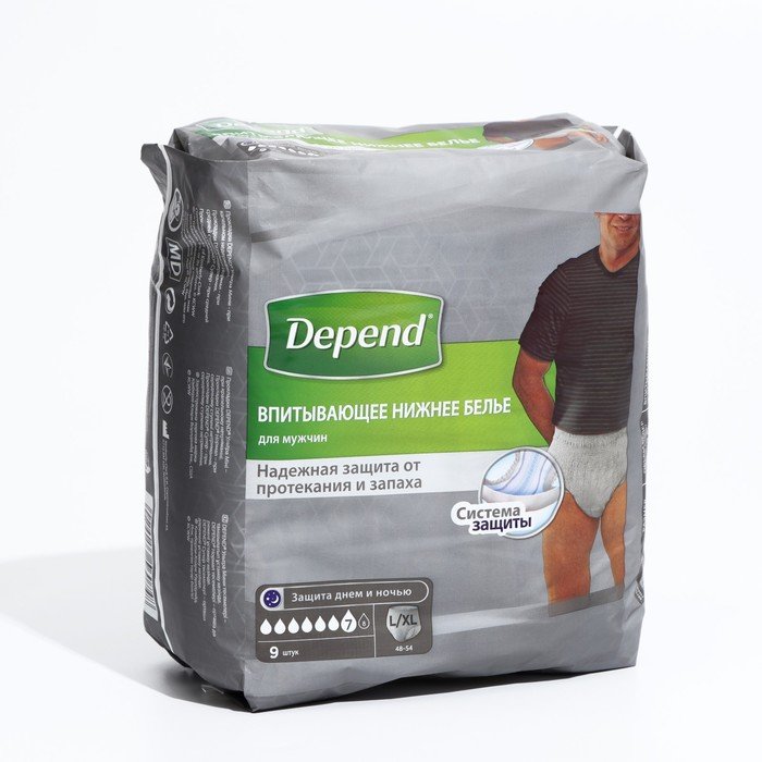 Купить Depend Для Женщин L Xl