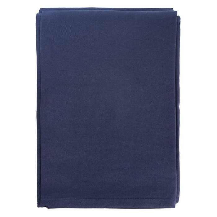 Скатерть из хлопка темно-синего цвета Essential, размер 170х250 см