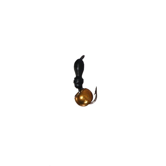 Мормышка Муравей, латунный шарик, вес 0.4 г, размер 2