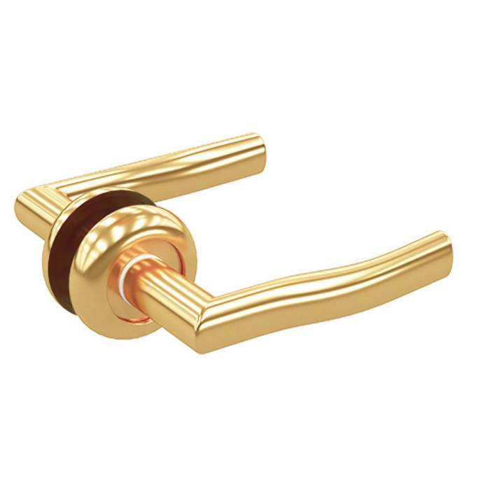 Комплект дверных ручек ZY-501 PB SOLLER, цвет золото