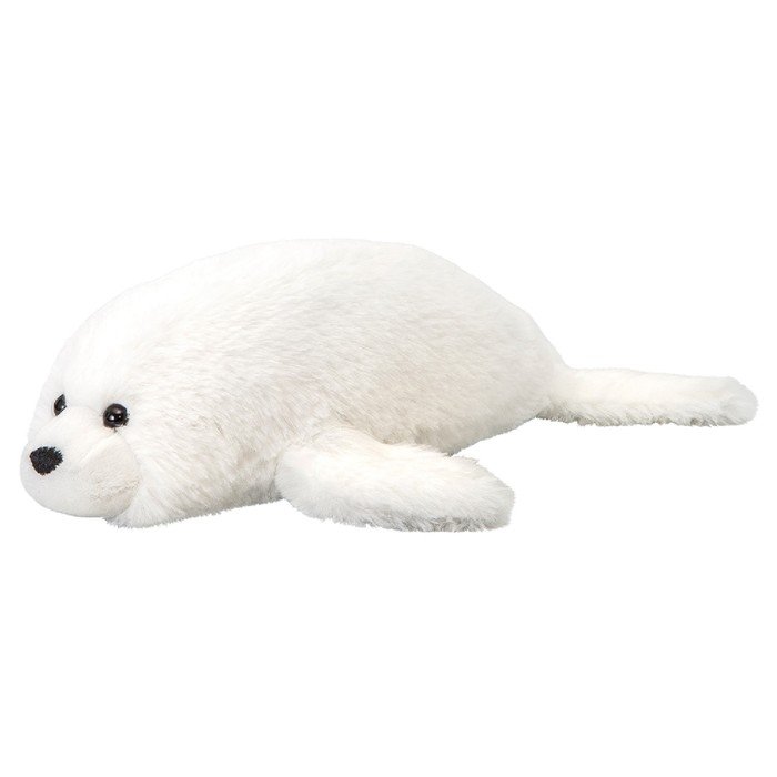 Мягкая игрушка «Белый тюлень», 9 см