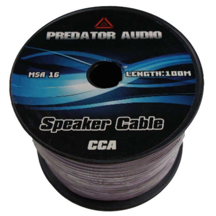 Акустический кабель Predator Audio CCA 2*1,5 16GA (бухта 100м)