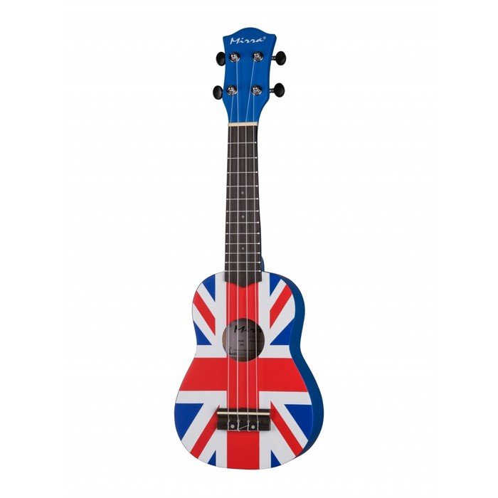 Укулеле сопрано,UK-300-21-YG с рисунком Union Jack