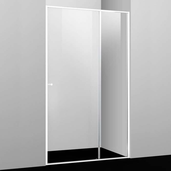 Душевая дверь WasserKRAFT Rhin 44S05, 1200x2000 мм, прозрачная, раздвижная, белый