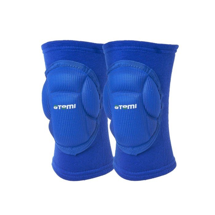 Наколенники волейбольные Atemi AKP-01-BLU, синие, размер L