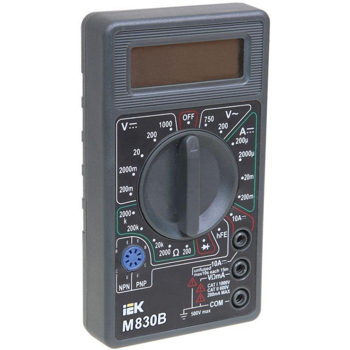 Мультиметр цифровой IEK TMD-2B-830