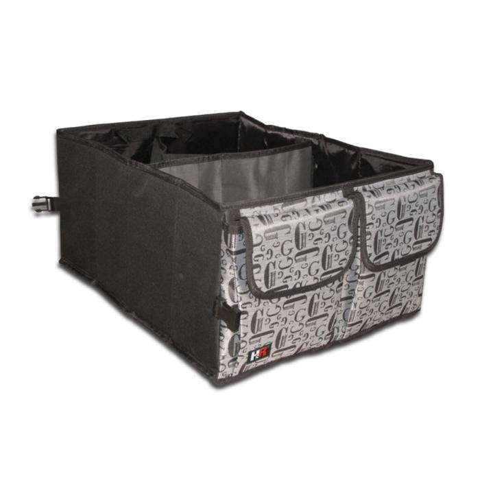Органайзер в багажник BOX L, Черно-серый YF-0539