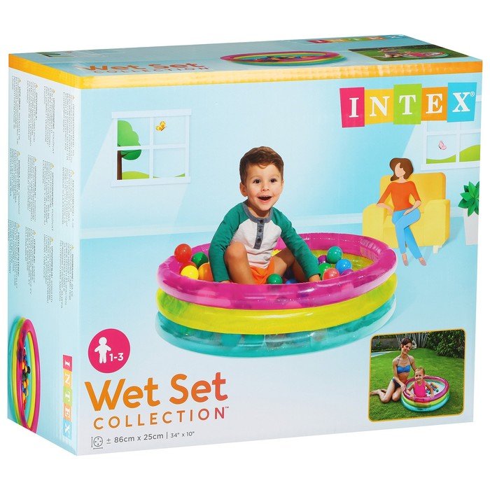 Intex wet set. Intex wet Set collection 86. Intex Малышок 96x25cm 48674.