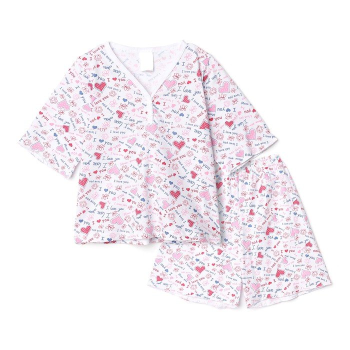 Пижама детская, цвет МИКС, рост 104 см (28)