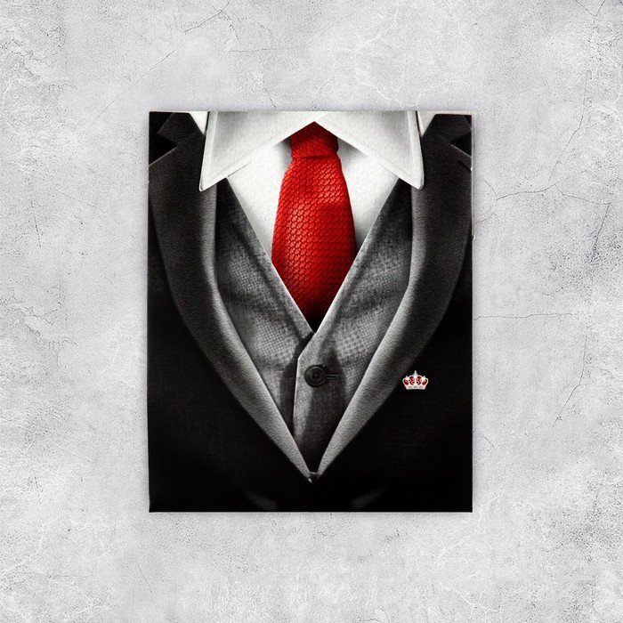 Открытка‒конверт для денег формовой «Красный галстук», 12 х 16 см