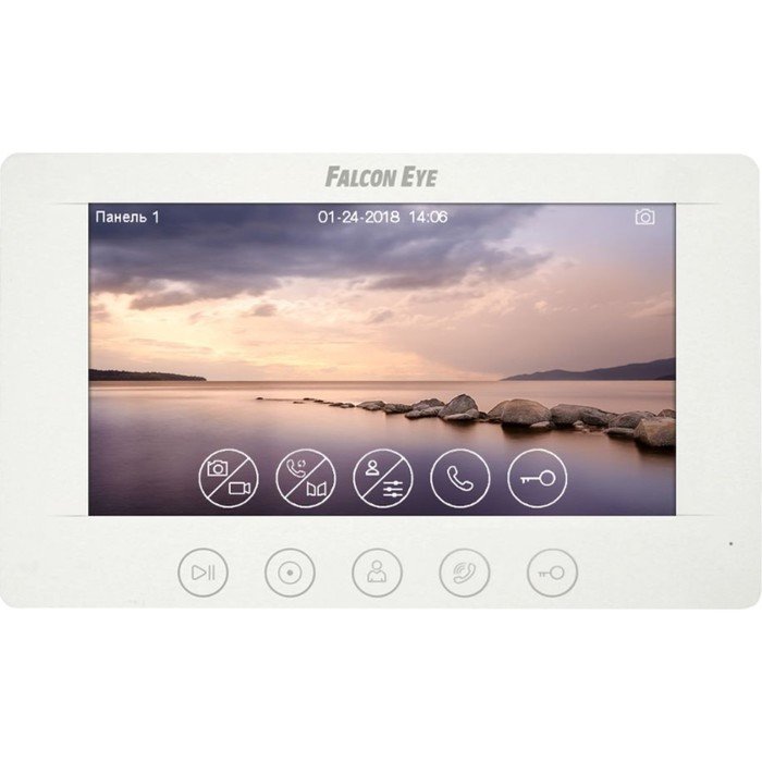 Видеодомофон Falcon Eye Cosmo HD Plus, белый