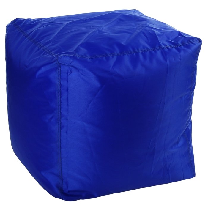 Пуфик-куб, 45х45 см, цвет синий Oxford