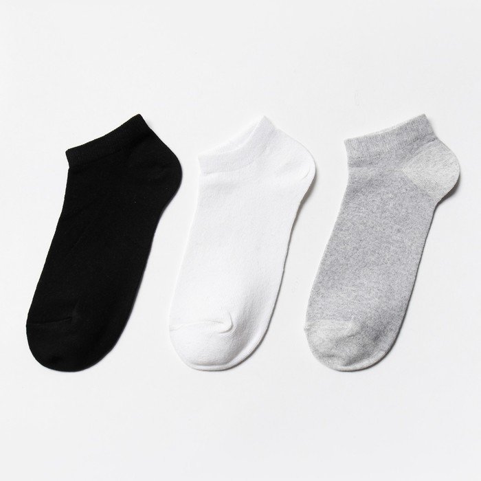 Набор мужских носков (3 пары), размер 25