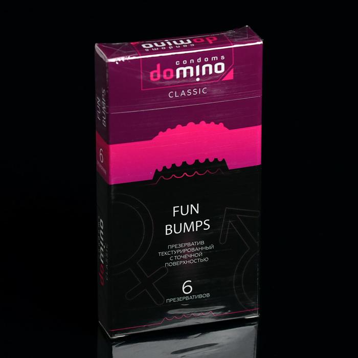 Презервативы DOMINO CLASSIC Fun Bumps, 6 шт.