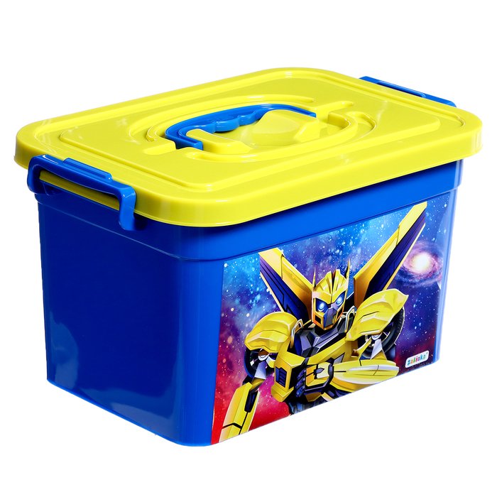 Ящик для хранения игрушек «Трансформеры», 6,5 л