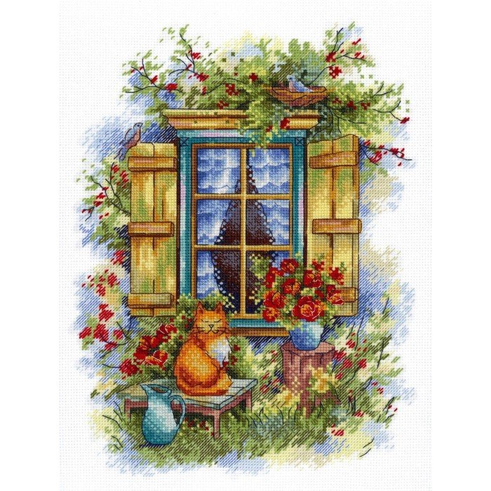 Набор для вышивания «Деревенская идиллия» 26 × 19 см