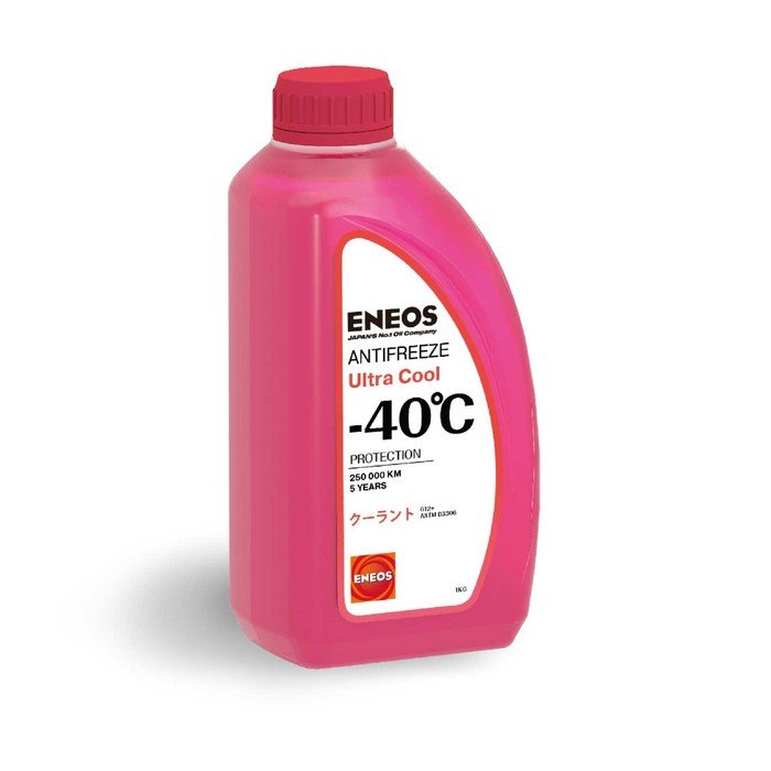 Антифриз ENEOS Ultra Cool -40 C, розовый, 1 кг