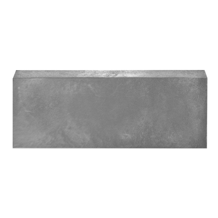 Бордюр тротуарный, 50 × 5 × 20 см, серый, БТ-200