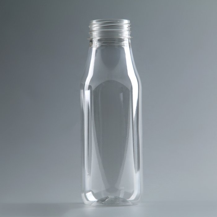 Бутылка одноразовая молочная «Универсал», 300 мл, с широким горлышком 0,38 см, цвет прозрачный