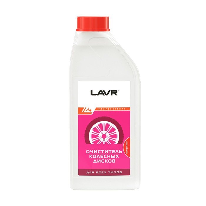 Очиститель колесных дисков LAVR, концентрат 1:1-3, 1 л