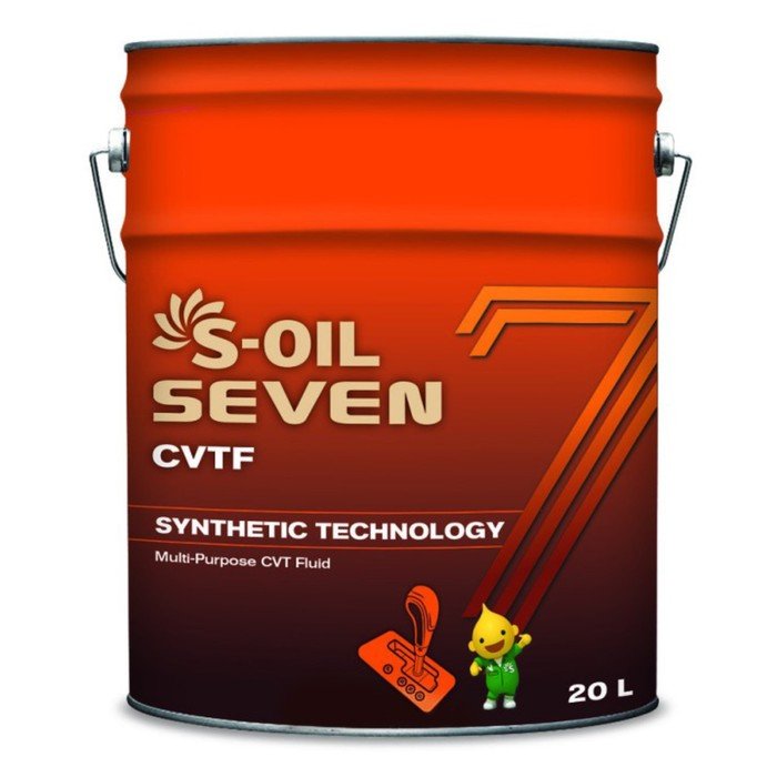 Трансмиссионное масло S-OIL 7 CVTF, 20 л