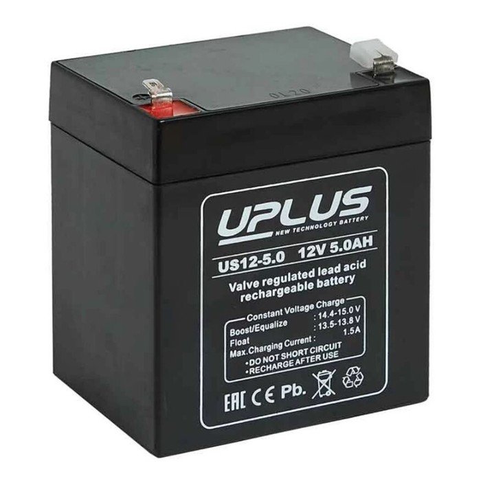 Аккумуляторная батарея UPLUS (Leoch) 5 Ач 12 Вольт US 12-5