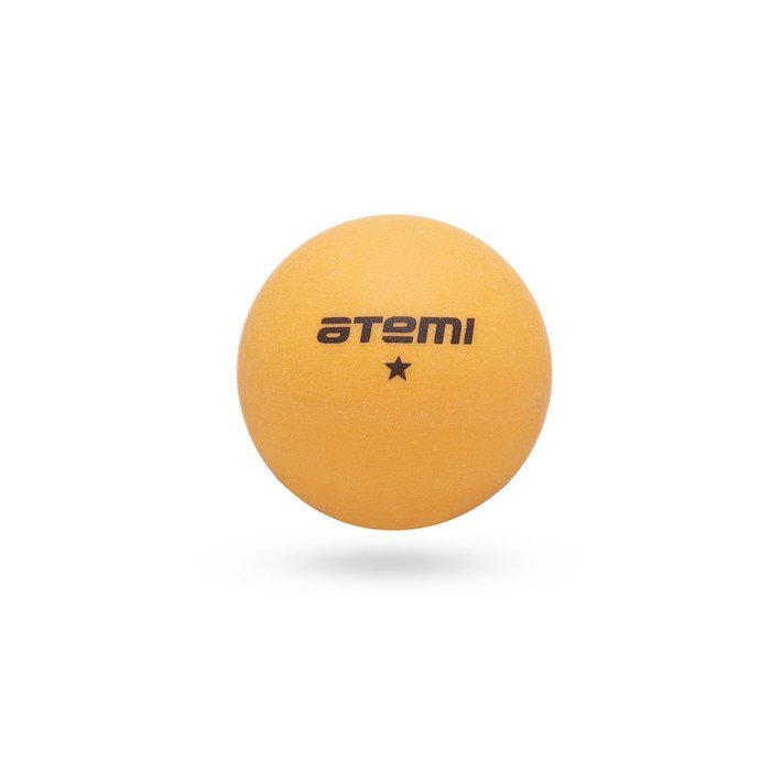 Мячи для настольного тенниса Atemi 1*, ATB101, пластик, 40+, оранжевые, 6 шт
