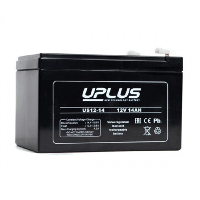 Аккумуляторная батарея UPLUS (Leoch) 14 Ач 12 Вольт US 12-14