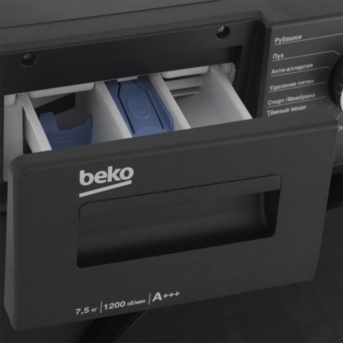 Стиральная Машина Beko Wspe6h616a Черный Купить