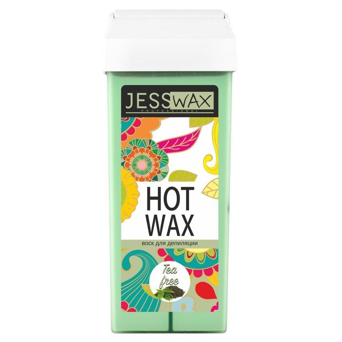 Воск для депиляции JessNail JessWax Tea free, картридж, 100 мл