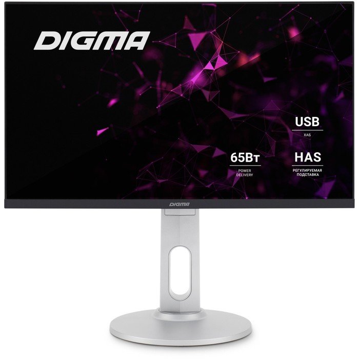 Монитор Digma 23.8" DM-MONB2407 черный IPS LED 7ms 16:9 HDMI M/M матовая HAS Piv 250cd 178гр   10046
